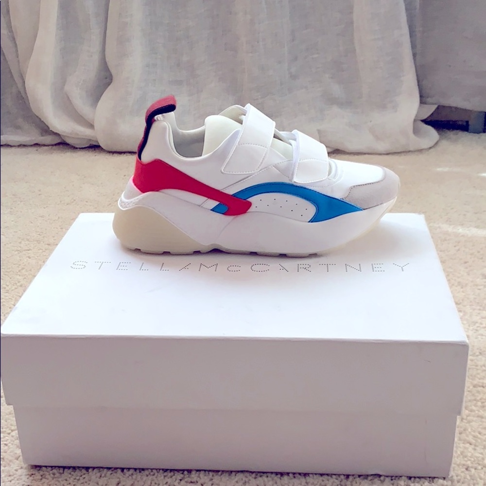 Stella McCartney Eclypse chunky grip-tape sneakers